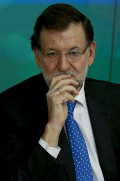 El presidente del Gobierno, Mariano Rajoy. 