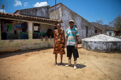 Francisco Monteiro e a esposa, Zuleide de Souza.