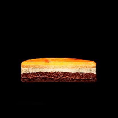 Tarta de San Marcos. Imagen proporcionada por el pastelero Josep María Rodríguez, de la pastelería La Pastisseria, en Barcelona.
