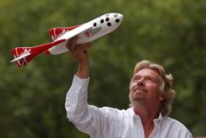 Richard Branson, presidente del grupo Virgin