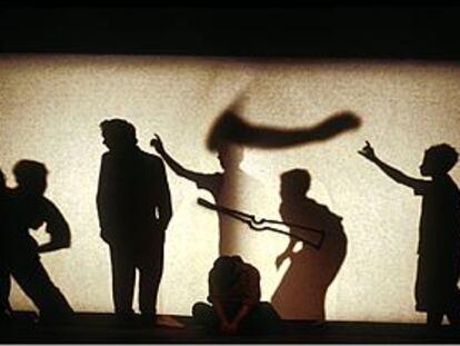 Una imagen de la representación de <i>La zorrita astuta,</i> de Janácek, en el teatro de Jeu de Paume.