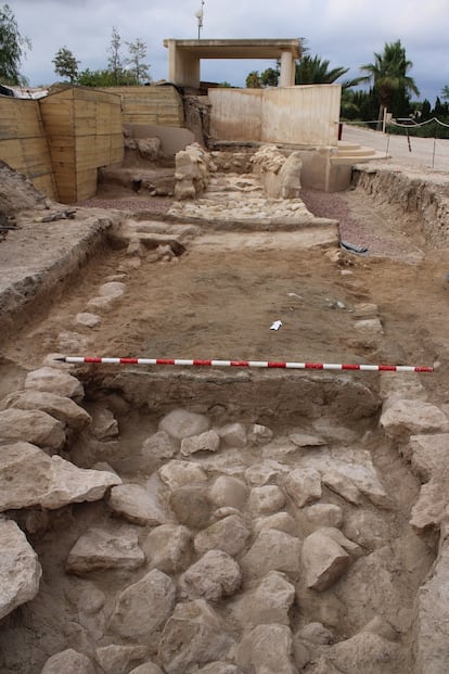 Yacimiento de l'Alcúdia en Elche.