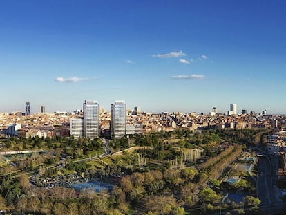 Dos rascacielos de viviendas para Madrid