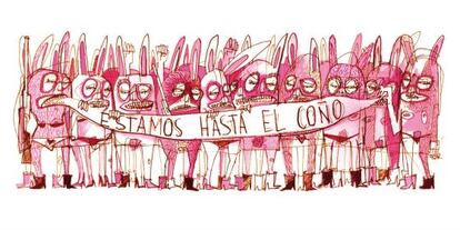 'Estamos hasta el coño', de Nikita Rodríguez.