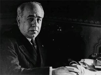 Manuel Azaña, presidente de la II República Española.