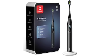 Cepillo de dientes eléctrico.