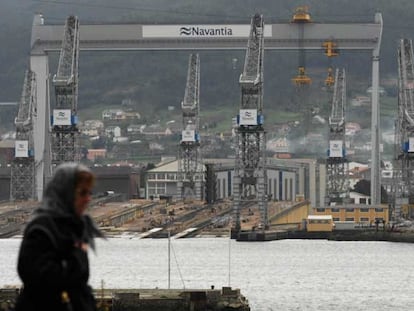 Navantia cerró el ejercicio 2006 con una cartera de pedidos de 42 barcos y más de 5.500 millones de euros.