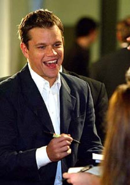 El actor Matt Damon.