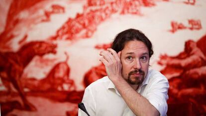 El secretario general de Podemos, Pablo Iglesias, en una imagen de archivo.