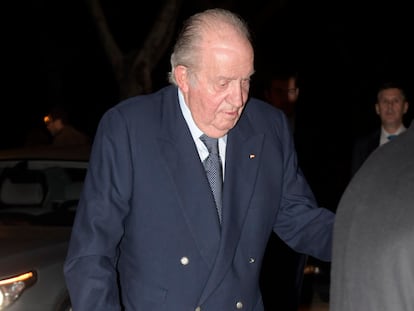 El Rey Juan Carlos, el pasado febrero.