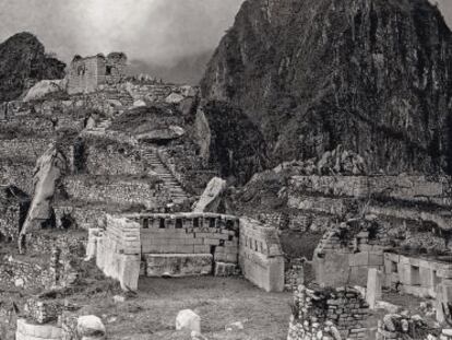 La ciudad inca de Machu Picchu.