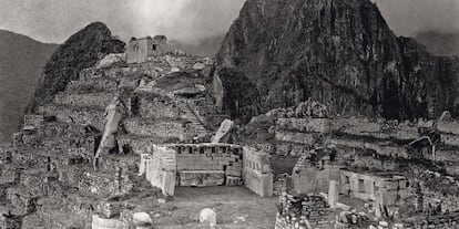 La ciudad inca de Machu Picchu.