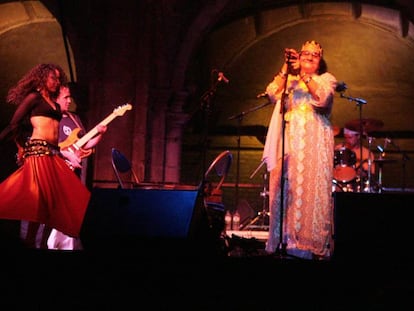 Seikha Rimitti, en el festival Territorios de Sevilla en 2005.