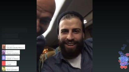 El futbolista Gerard Piqué fue uno de los grandes impulsores de Periscope