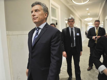 Presidente Mauricio Macri em Nova York, em 19 de setembro de 2016.