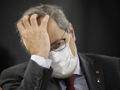 El expresidente de la Generalitat Quim Torra, en una imagen de archivo.