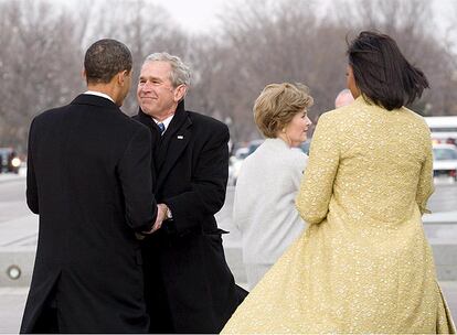 Barack Obama tomó posesión del sillón presidencial el 20 de enero. George W. Bush dejaba la Casa Blanca tras dos mandatos. El cambio llegaba a EE UU.