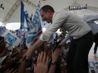 El candidato del Frente apela al núcleo duro de su partido y escoge uno de los mayores bastiones del voto conservador en México