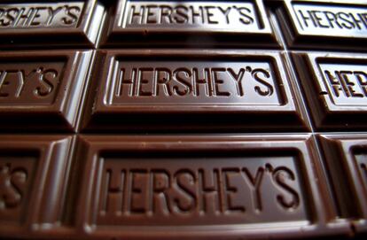 Una chocolatina Hershey&#039;s 