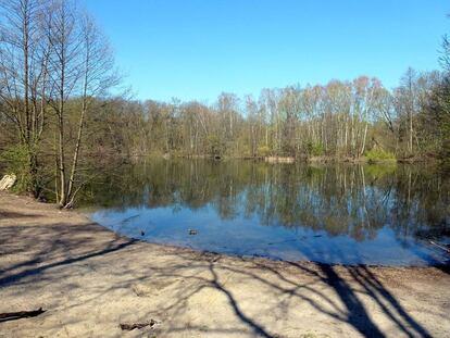 Lago Teufelssee, en Berlín.