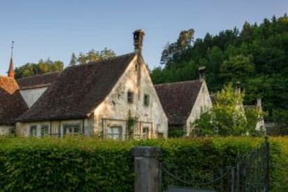 Hotel-granja Kartause Ittingen, en Warth (Suiza).