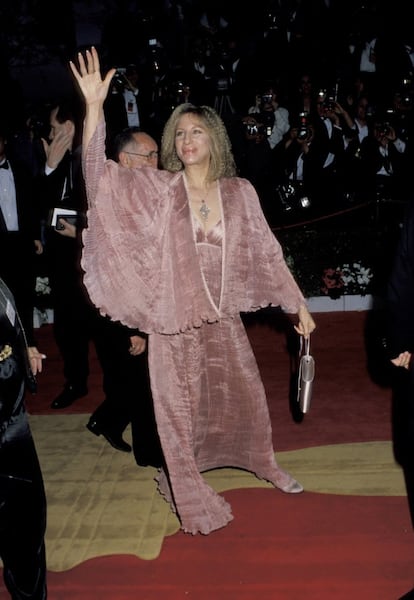Barbra Streisand, en la gala de los Oscar de 1992.