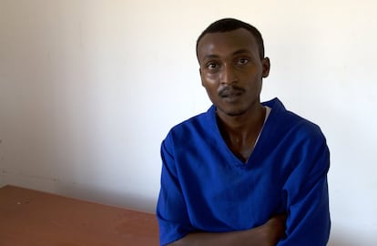 Abdikadir Mohamud Barre es uno de tantos migrantes encarcelados en Somalia.