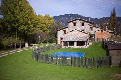 Casa rural Cal Monjo, en Vallcebre (Barcelona).