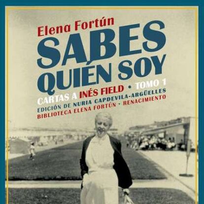 Portada de 'Sabes quién soy. Cartas a Inés Field'.