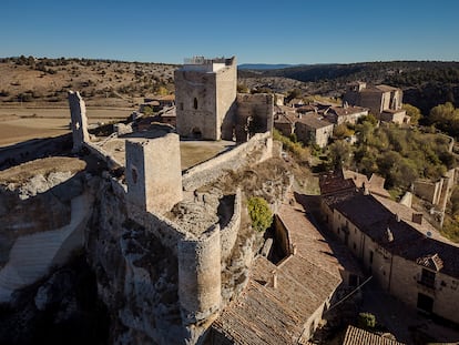 Vista aérea de Calatañazor, en Soria, donde se celebró el debate.