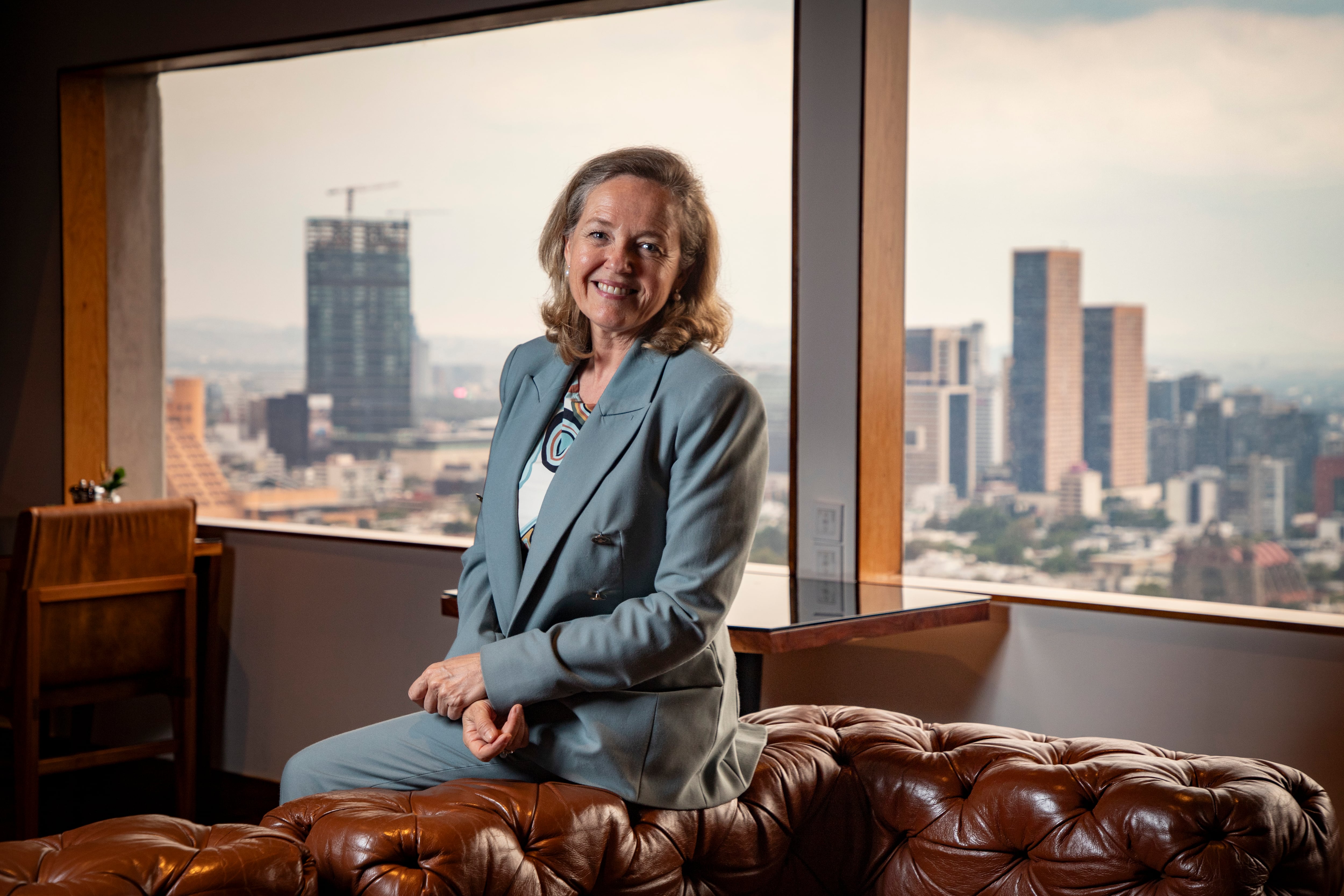 Nadia Calviño: “El Banco Europeo de Inversiones apoyará decididamente el Plan México”