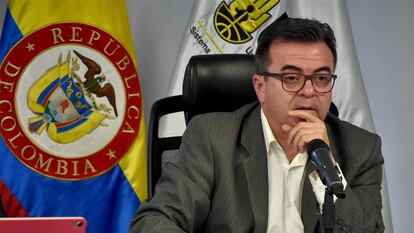 El director de la Unidad Nacional para la Gestión del Riesgo de Desastres (UNGRD), Olmedo López Martínez.