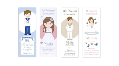 Elegimos 10 detalles de comunión personalizados baratos y originales para los invitados.