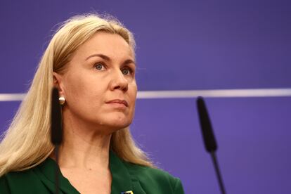 La comisaria europea de Energía, Kadri Simson.
