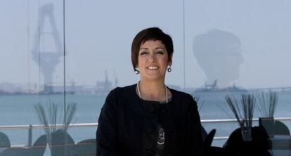 La ex concejala socialista, Marta Meléndez, en Cádiz en 2011.