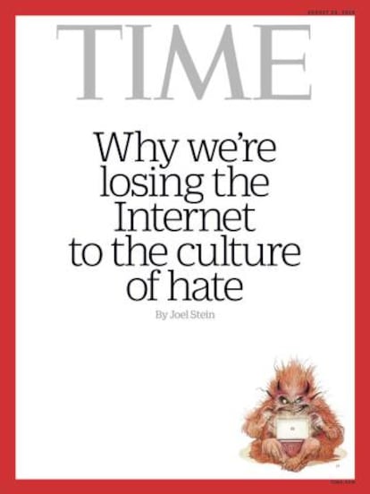 Portada de 'Time' sobre los 'trolls' de Internet.