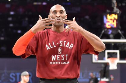 Kobe Bryant en el All Star.