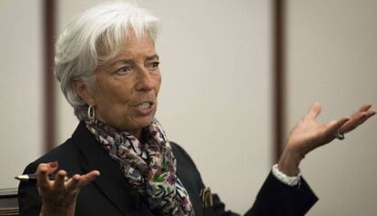 La directora del Fondo Monetario Internacional (FMI), Christine Lagarde.