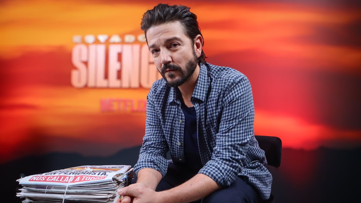 Diego Luna: ‘There is violence against journalists and impunity because nothing is done about it’