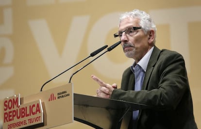 L'exsenador d'ERC Santi Vidal.