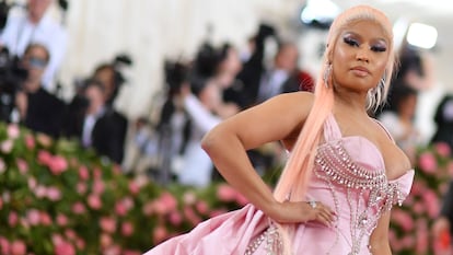 Nicki Minah, en la gala del Museo Metropolitano de Nueva York en mayo de 2019.