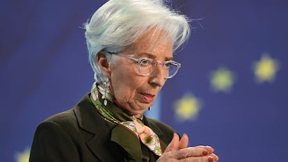 Christine Lagarde, presidenta del BCE.