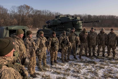 Ukrainian soldiers