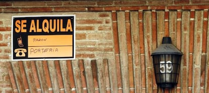 En Madrid los alquileres han bajado un 1% y en Cataluña han subido un 0,2%.