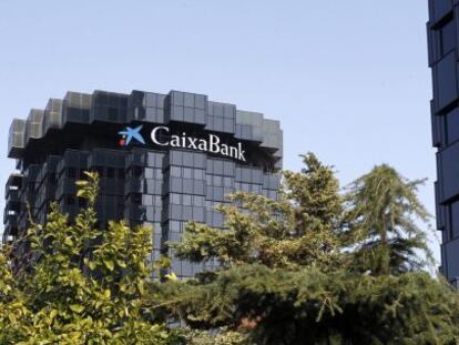 Sede de Caixabank, en la avenida Diagonal de Barcelona.