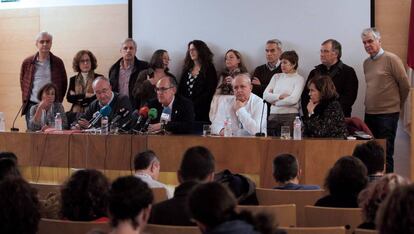 Rueda de prensa el lunes tras la dimisión de los jefes de servicio de Vigo. 
 
 