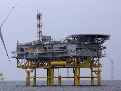 Parque eólico marino Wikinger, de Iberdrola, en Alemania.