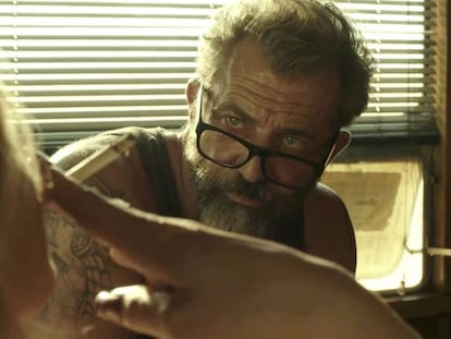 Mel Gibson, en un fotograma de ''Blood Father'.