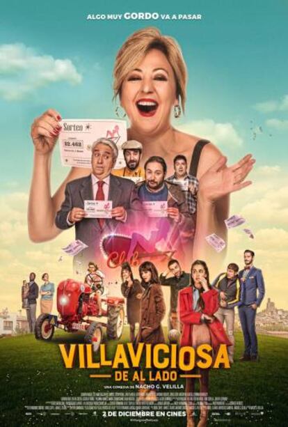 Cartel de 'Villaviciosa de al lado'.