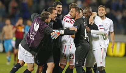 El Sevilla jugará contra el Fiorentina las semifinales de la Liga Europa.